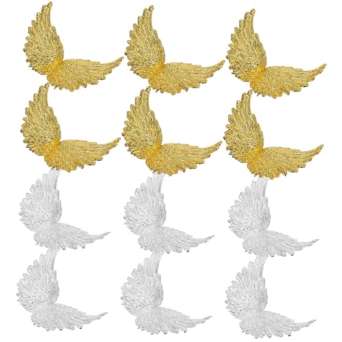 Alasum Flügel-kuchendekoration 8 Cm Kuchenaufsatz für Weihnachtsfeier Kunststoffflügel Alasum Flügel-kuchendekoration 8 Cm Kuchenaufsatz für Weihnachtsfeier Kunststoffflügel von Alasum