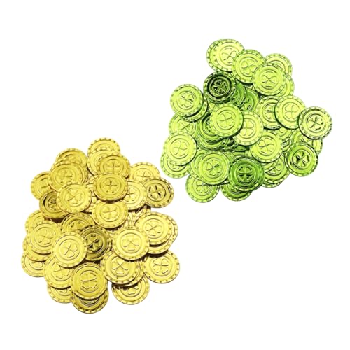 Alasum 200 Stücke St. Patricks Day Party Dekorationen Grün Golden Gefälschte Vier Blatt Es Prop Für Tisch Party Requisiten Spiel Prop Alasum 200 Stücke St. Patricks Day Party Dekorationen Grün Golden Gefälschte Vier Blatt Es Prop Für Tisch Party Requisiten Spiel Prop von Alasum