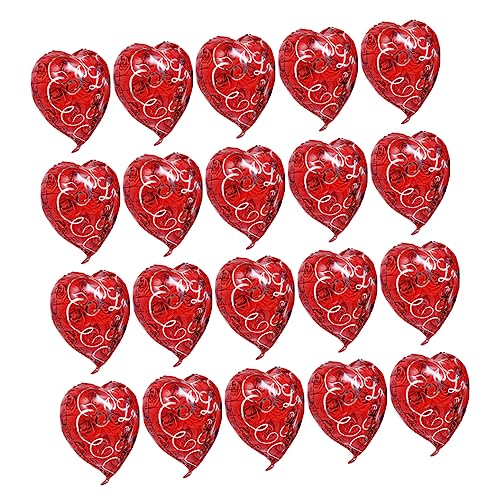 Alasum 20 Stücke Rot Liebe Aluminium Film Ballon 18 Herz Rose Form Party Aluminium Film Ballon Für Hochzeiten Valentinstag Dekorationen Alasum 20 Stücke Rot Liebe Aluminium Film Ballon 18 Herz Rose Form Party Aluminium Film Ballon Für Hochzeiten Valentinstag Dekorationen von Alasum