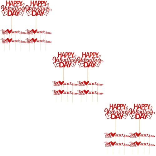 Alasum 3 Sätze Kucheneinsätze Zum Valentinstag Party Cupcake-kuchen-picks Geburtstagstorte Dekoration Gefälligkeiten Für Hochzeitsfeiern Hochzeits-cupcake-topper Rot Hölzern 50 Stück * 3 Alasum 3 Sätze Kucheneinsätze Zum Valentinstag Party Cupcake-kuchen-picks Geburtstagstorte Dekoration Gefälligkeiten Für Hochzeitsfeiern Hochzeits-cupcake-topper Rot Hölzern 50 Stück * 3 von Alasum
