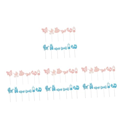 Alasum 4 Sätze Geschlecht offenbaren Requisiten Geschlecht offenbaren Topper Kuchen Dekorationen kuchen aufleger Cupcake-Topper für Babys Cupcake-Topper für Babyparty, Mädchen Papier Alasum 4 Sätze Geschlecht offenbaren Requisiten Geschlecht offenbaren Topper Kuchen Dekorationen kuchen aufleger Cupcake-Topper für Babys Cupcake-Topper für Babyparty, Mädchen Papier von Alasum