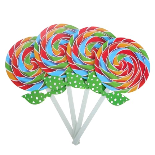 Alasum 4 Stück Lutscher-requisiten Große Lollipop-stütze Riesige Lutscher-requisite Riesige Lollipop-dekorationen Süßigkeiten Requisiten Künstlicher Lutscher Big Lollipop Prop Papier Alasum 4 Stück Lutscher-requisiten Große Lollipop-stütze Riesige Lutscher-requisite Riesige Lollipop-dekorationen Süßigkeiten Requisiten Künstlicher Lutscher Big Lollipop Prop Papier von Alasum