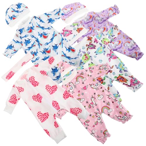 Alasum 5 Sätze Puppenkleidung Puppenaccessoires Outfit Sets Puppen Reborn Puppen Kleidung Babypuppe Puppenmode Mini-Babypuppen Kleidung für Babypuppenjungen Stoff Alasum 5 Sätze Puppenkleidung Puppenaccessoires Outfit Sets Puppen Reborn Puppen Kleidung Babypuppe Puppenmode Mini-Babypuppen Kleidung für Babypuppenjungen Stoff von Alasum