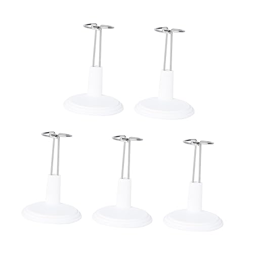 Alasum 5Stücke Puppenständer Stabiler Doll Display Rack Eisendraht für Spielzeugmodelle Tragbarer Puppenhalter für Zuhause und Geschäfte Alasum 5Stücke Puppenständer Stabiler Doll Display Rack Eisendraht für Spielzeugmodelle Tragbarer Puppenhalter für Zuhause und Geschäfte von Alasum