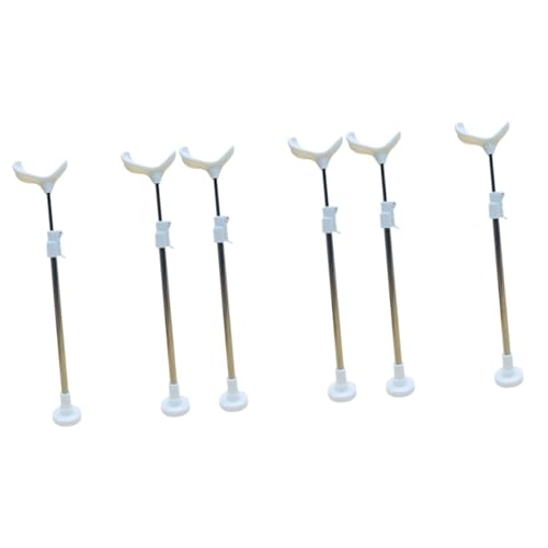 Alasum 6 STK Puppenständer Figure Stand doll Accessories Kohlbeetpuppen für Mädchen Figurenständer Actionfiguren-Präsentationsständer Displayhalter für Actionfiguren Legierung Weiß Alasum 6 STK Puppenständer Figure Stand doll Accessories Kohlbeetpuppen für Mädchen Figurenständer Actionfiguren-Präsentationsständer Displayhalter für Actionfiguren Legierung Weiß von Alasum
