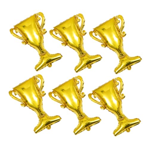 Alasum 6 Stück Trophäenballons Verlobungsballons Abschlussdekorationen Ballons Goldfolienballons Kindergarten Abschlussfeier Zubehör Abschlusssaison Dekoration Goldene Alasum 6 Stück Trophäenballons Verlobungsballons Abschlussdekorationen Ballons Goldfolienballons Kindergarten Abschlussfeier Zubehör Abschlusssaison Dekoration Goldene von Alasum