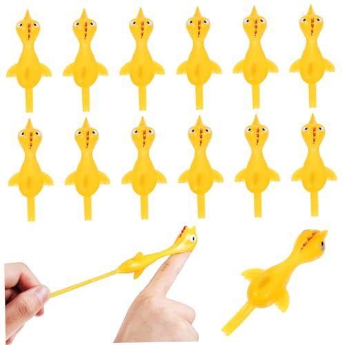 Alasum 60 Stück hühner gilbe Fingerschleuder Spielzeughuhn Handlich Fingertiere Schnippen Sie Hühnerspielzeug Kinderspielzeug elastische Fingerspielzeuge Alasum 60 Stück hühner gilbe Fingerschleuder Spielzeughuhn Handlich Fingertiere Schnippen Sie Hühnerspielzeug Kinderspielzeug elastische Fingerspielzeuge von Alasum