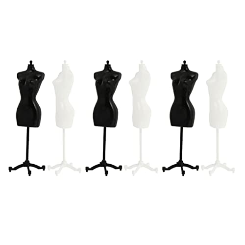 Alasum 6st Halterung Schaufensterpuppe Mit Haaren Puppenhaus Schaufensterpuppe Kleiner Puppenständer Realistische Babypuppe Meerjungfrau Ausstellungsstand Prinzessin Anzeige Plastik Black Alasum 6st Halterung Schaufensterpuppe Mit Haaren Puppenhaus Schaufensterpuppe Kleiner Puppenständer Realistische Babypuppe Meerjungfrau Ausstellungsstand Prinzessin Anzeige Plastik Black von Alasum