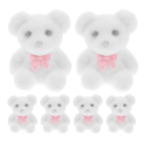 Alasum Einzigartige Stuffer Tiere Mini Bären Beflockt Plüsch Spielzeug Für Kuchen Topper Dekorative Party Favor Alasum Einzigartige Stuffer Tiere Mini Bären Beflockt Plüsch Spielzeug Für Kuchen Topper Dekorative Party Favor von Alasum