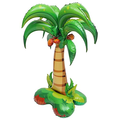Alasum Großer Aufblasbarer Kokosnuss Folienballon Dekoratives Party Accessoire für Hawaii Feiern Innen und Außendekoration aus Aluminiumfolie Einfach Alasum Großer Aufblasbarer Kokosnuss Folienballon Dekoratives Party Accessoire für Hawaii Feiern Innen und Außendekoration aus Aluminiumfolie Einfach von Alasum