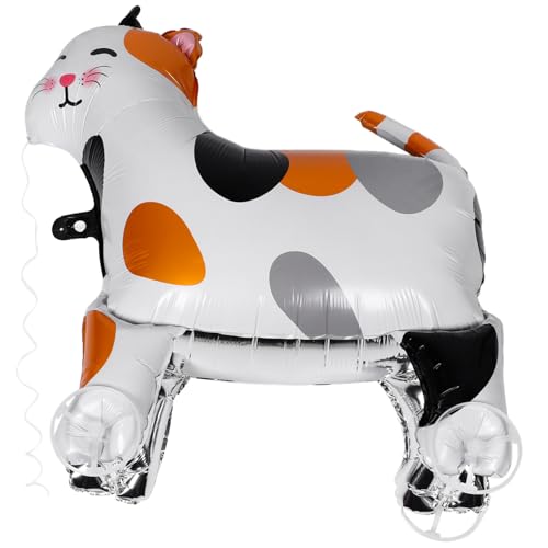 Alasum Selbststehende Katzenballon-dekorationen Realistischer Aufblasbarer 3d-haustierballon Mit Rädern Für Partyzubehör Für Jungen Und Mädchen Alasum Selbststehende Katzenballon-dekorationen Realistischer Aufblasbarer 3d-haustierballon Mit Rädern Für Partyzubehör Für Jungen Und Mädchen von Alasum