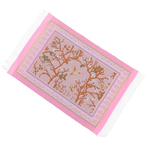 Alasum Dollhouse Miniatur Teppich Woven Vintage Bodenmatte Für Puppenhaus Orientalischer Teppich Dekoration Für Miniatur-szenen Und Puppenstuben Alasum Dollhouse Miniatur Teppich Woven Vintage Bodenmatte Für Puppenhaus Orientalischer Teppich Dekoration Für Miniatur-szenen Und Puppenstuben von Alasum
