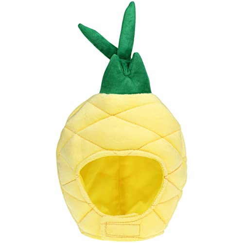 Alasum Plüsch-Ananasmütze – Weiche Und Warme Kostümmütze Mit Tropischen Früchten Für Erwachsene/Teenager Unisex-Foto-Requisite Für Cosplay Party von Alasum