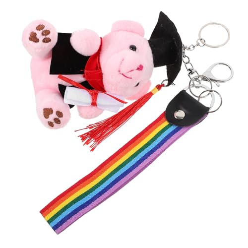 Alasum Schlüsselanhänger Mit Plüschbär – Abschlussgeschenk Cartoon-bär- Schlüsselanhänger Für Kinder Schlüsselanhänger- Alasum Schlüsselanhänger Mit Plüschbär – Abschlussgeschenk Cartoon-bär- Schlüsselanhänger Für Kinder Schlüsselanhänger- von Alasum