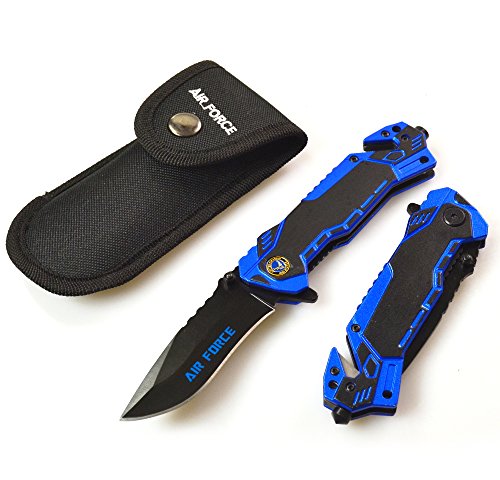 Albainox Messer Rettungsmesser Air Force Gurtschneider Glasbrecher Etui 19435 Albainox Messer Rettungsmesser Air Force Gurtschneider Glasbrecher Etui 19435 von Albainox