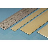 Brass Strip 25 x 0.6 mm von Albion Alloys