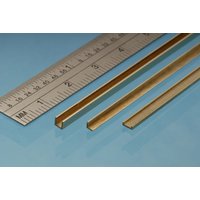 Brass U Channel 1.5 x 1.5 x 1.5 mm von Albion Alloys