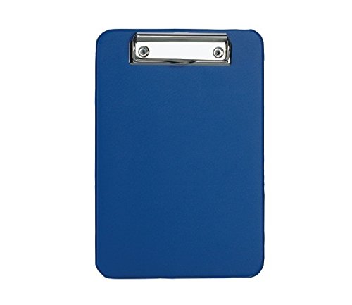 Klemmbrett DIN A5 Schreibplatte Clipboard (1 Stück | A5, blau) von Alco-Albert