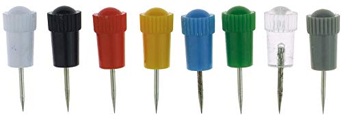 Stoßnadel, Kopfbreite 7.5mm, Kopfhöhe (mm) [1] 12mm, 12mm lang, sortiert von Alco-Albert