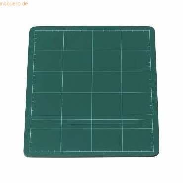 12 x Alco Schneidematte Mehrschicht-Material grün 30x20x0,3cm von Alco