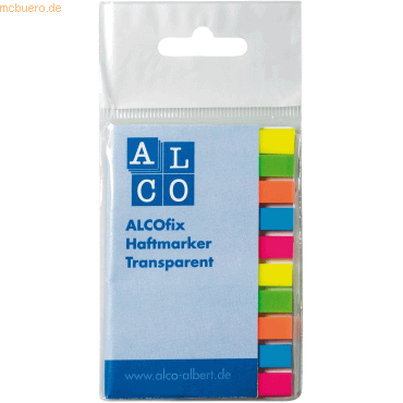 20 x Alco Haftmarker Alcofix 50x6mm VE=10 Farben je 40 Stück von Alco