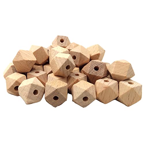 Alenybeby 100pcs Buchenholz Sechseck Perle Ball 10mm hölzerner Abstandshalter Handwerk Perlen mit Loch Bauernhaus Dekor Schmuck Perle Vorhang Alenybeby 100pcs Buchenholz Sechseck Perle Ball 10mm hölzerner Abstandshalter Handwerk Perlen mit Loch Bauernhaus Dekor Schmuck Perle Vorhang von Alenybeby