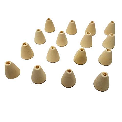 Alenybeby 100stk Unregelmäßige Holz Kegel Perlen Holz Pyramide Perlen für die Herstellung Armband Halskette Handgemachte DIY Perlen Handwerk Zubehör Alenybeby 100stk Unregelmäßige Holz Kegel Perlen Holz Pyramide Perlen für die Herstellung Armband Halskette Handgemachte DIY Perlen Handwerk Zubehör von Alenybeby