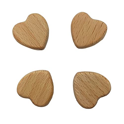 Alenybeby 10stk Natürliche 25mm Unfinished Buchenholz Herzen Perlen mit Löchern Umweltfreundliche Holz Übergabe Materialien DIY Perlen Handwerk Zubehör Alenybeby 10stk Natürliche 25mm Unfinished Buchenholz Herzen Perlen mit Löchern Umweltfreundliche Holz Übergabe Materialien DIY Perlen Handwerk Zubehör von Alenybeby