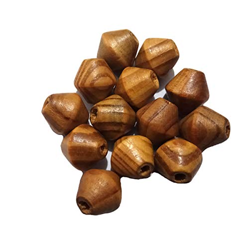 Alenybeby Abstandshalter aus Naturholz, 15 x 15 mm, Kaffeebraun mit fliegender Untertasse, 100 Stück, für Bastelarbeiten, Schmuckherstellung, 100 Stück Alenybeby Abstandshalter aus Naturholz, 15 x 15 mm, Kaffeebraun mit fliegender Untertasse, 100 Stück, für Bastelarbeiten, Schmuckherstellung, 100 Stück von Alenybeby