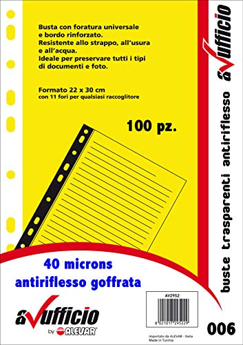 Alevar 2952/WH40GOFF Briefumschläge, durchsichtig von Alevar