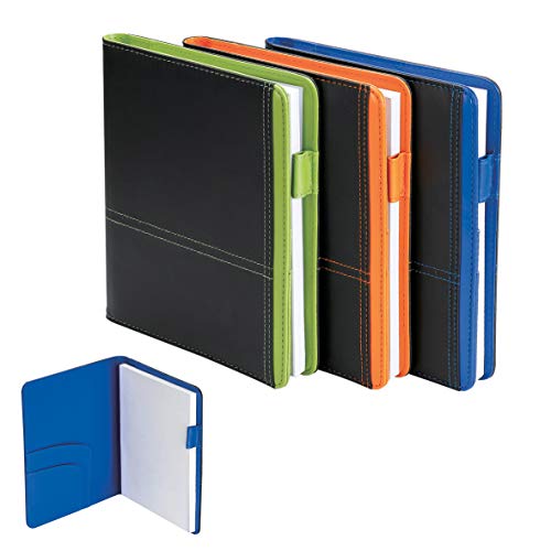 Klemmbrett aus Kunstleder, Schwarz/Orange, Format A5 Klemmbrett aus Kunstleder, Schwarz/Orange, Format A5 von Alevar