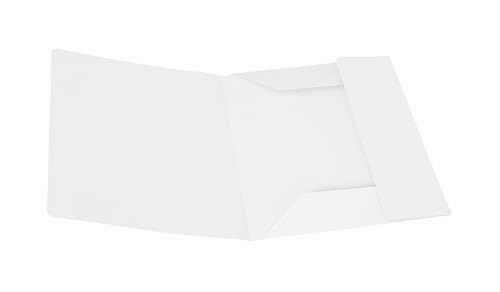 Alevar Ordner mit 3 Klappen aus Manilla-Karton, 150 g, 100% recyceltes Papier, Format 25 x 33 cm, Farbe Grau, Packung mit 50 Stück Alevar Ordner mit 3 Klappen aus Manilla-Karton, 150 g, 100% recyceltes Papier, Format 25 x 33 cm, Farbe Grau, Packung mit 50 Stück von Alevar