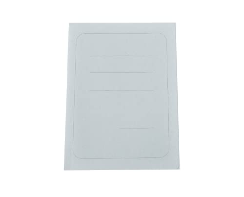Einfache Mappe mit Aufdruck aus Spanpapier, 145 g, 25 x 34 cm, Packung mit 100 Stück, grau Einfache Mappe mit Aufdruck aus Spanpapier, 145 g, 25 x 34 cm, Packung mit 100 Stück, grau von Alevar