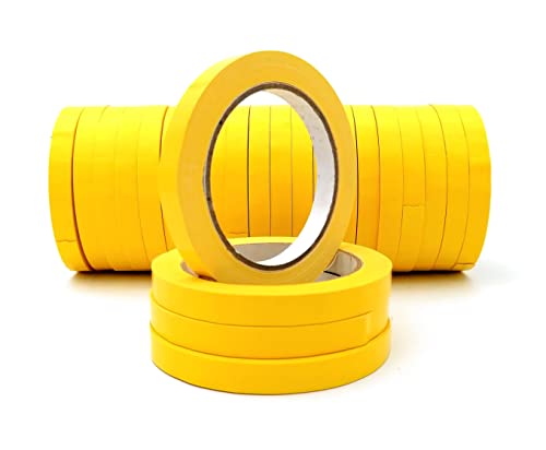 Klebeband für Tütenschweißer, Format 12 x 66 m, 24 Stück, gelb Klebeband für Tütenschweißer, Format 12 x 66 m, 24 Stück, gelb von Alevar