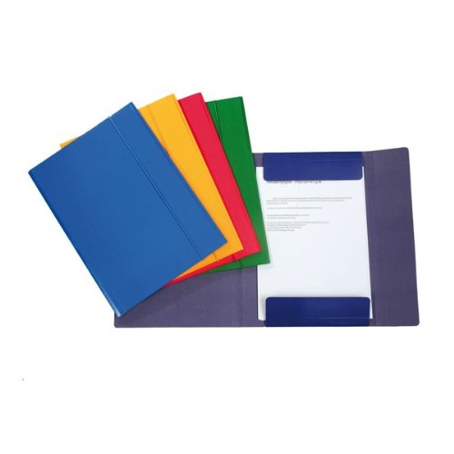 Mappen mit Gummiband, verschiedene Farben: blau-rot-grün-hellblau-gelb, 50 Stück Mappen mit Gummiband, verschiedene Farben: blau-rot-grün-hellblau-gelb, 50 Stück von Alevar