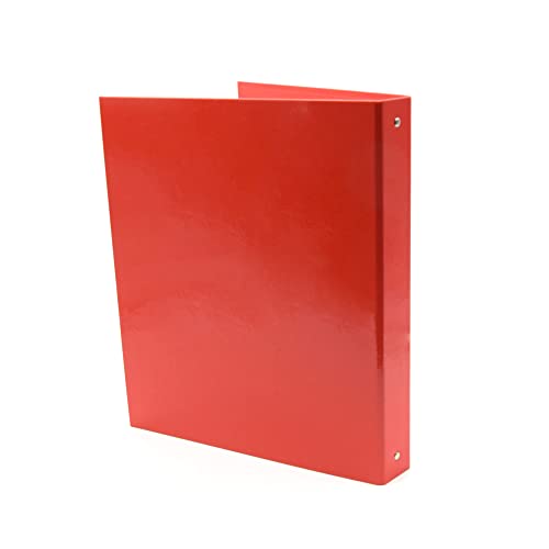 Ringbuch A4 Karton hochglänzend beschichtet 4 Ringe Ø 30 mm rot Ringbuch A4 Karton hochglänzend beschichtet 4 Ringe Ø 30 mm rot von Alevar