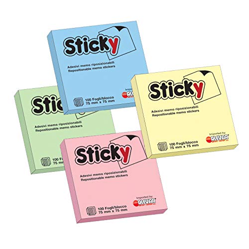 Sticky grün 75 x 75 mm Packung 12 Stück von Alevar