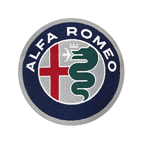 4R Quattroerre.it Aufkleber-Aufnäher, offizielles Logo, Alfa Romeo für Gürtelabdeckung, 75 mm 4R Quattroerre.it Aufkleber-Aufnäher, offizielles Logo, Alfa Romeo für Gürtelabdeckung, 75 mm von Alfa Romeo