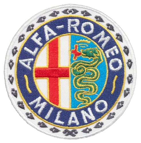 Alfa Romeo Milano Patch Aufnäher Aufbügler Automobile Sportwagen Italien Alfa Romeo Milano Patch Aufnäher Aufbügler Automobile Sportwagen Italien von Alfa Romeo