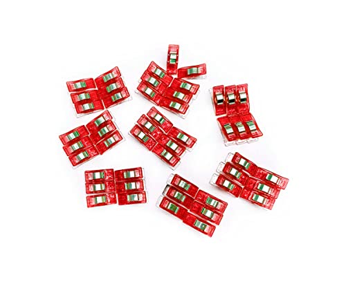 ALFA Set mit 50 Nähklammern in Rot von Alfa