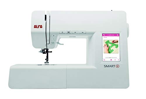 Alfa Smart Plus Elektronische Nähmaschine, Kunststoff, weiß, 100 puntadas Alfa Smart Plus Elektronische Nähmaschine, Kunststoff, weiß, 100 puntadas von Alfa