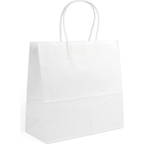 ALGON Papiertüte 72/U, wiederverwendbar und biologisch abbaubar – Papiertüten 26 x 17 x 26 cm, robuste Griffe, umweltfreundlich und nachhaltig, perfekte Geschäfte, Geschenke und den täglichen Gebrauch ALGON Papiertüte 72/U, wiederverwendbar und biologisch abbaubar – Papiertüten 26 x 17 x 26 cm, robuste Griffe, umweltfreundlich und nachhaltig, perfekte Geschäfte, Geschenke und den täglichen Gebrauch von Algon