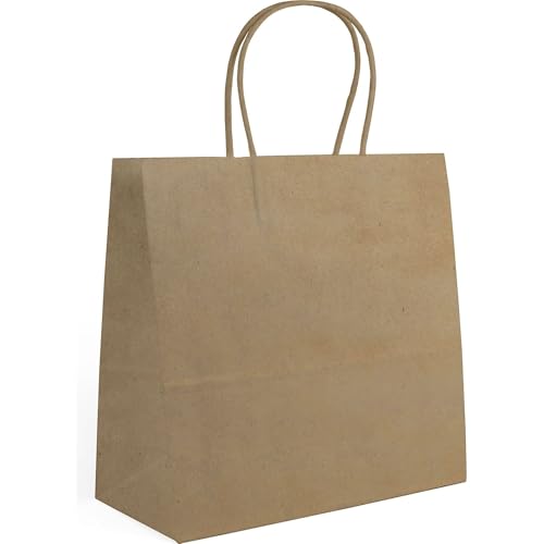 ALGON Papiertüte 72/U, wiederverwendbar und biologisch abbaubar – Papiertüten 26 x 17 x 26 cm, robuste Griffe, umweltfreundlich und nachhaltig, perfekte Geschäfte, Geschenke und den täglichen Gebrauch ALGON Papiertüte 72/U, wiederverwendbar und biologisch abbaubar – Papiertüten 26 x 17 x 26 cm, robuste Griffe, umweltfreundlich und nachhaltig, perfekte Geschäfte, Geschenke und den täglichen Gebrauch von Algon