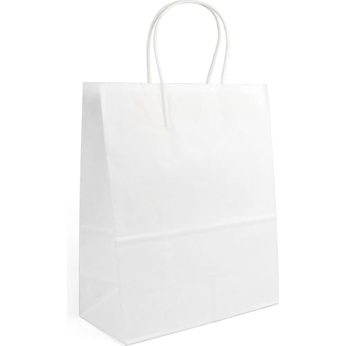 ALGON Wiederverwendbare und biologisch abbaubare Papiertüte, 32 x 12 x 40 cm, robuste Griffe, umweltfreundlich und nachhaltig, perfekte Geschäfte, Geschenke und den täglichen Gebrauch ALGON Wiederverwendbare und biologisch abbaubare Papiertüte, 32 x 12 x 40 cm, robuste Griffe, umweltfreundlich und nachhaltig, perfekte Geschäfte, Geschenke und den täglichen Gebrauch von Algon
