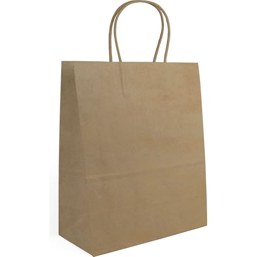 ALGON Wiederverwendbare und biologisch abbaubare Papiertüte, 32 x 12 x 40 cm, robuste Griffe, umweltfreundlich und nachhaltig, perfekte Geschäfte, Geschenke und den täglichen Gebrauch ALGON Wiederverwendbare und biologisch abbaubare Papiertüte, 32 x 12 x 40 cm, robuste Griffe, umweltfreundlich und nachhaltig, perfekte Geschäfte, Geschenke und den täglichen Gebrauch von Algon