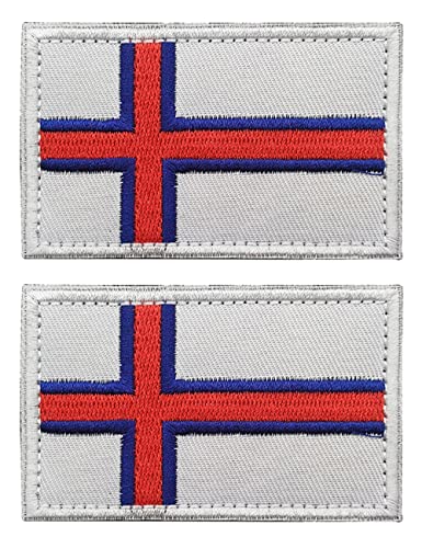2 Stück AliPlus Färöer Inseln Flagge Patches bestickt Tactical Military Moral Patch Applique Fastener Hook and Loop 2 Stück AliPlus Färöer Inseln Flagge Patches bestickt Tactical Military Moral Patch Applique Fastener Hook and Loop von AliPlus