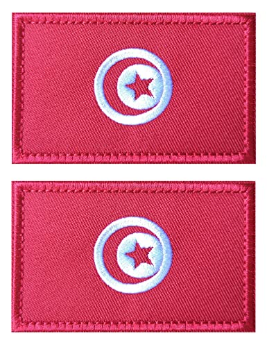 2 Stück AliPlus Tunesien Flagge Patches bestickt Tactical Military Moral Patch Applique Fastener Hook and Loop 2 Stück AliPlus Tunesien Flagge Patches bestickt Tactical Military Moral Patch Applique Fastener Hook and Loop von AliPlus