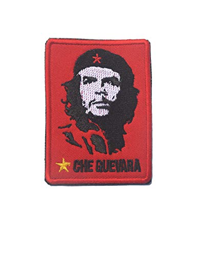 AliPlus Che Guevara Patch Taktische Moral Militär Patch Stickerei Patch Haken und Schlaufe für Rucksäcke, Mützen, Jacken (04) von AliPlus