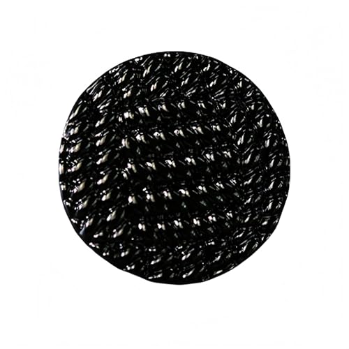 5 Stück Vintage gewebte Metall schwarz gold dekorative Nähknöpfe für Kleidung Mode Jacken von Alice_Star