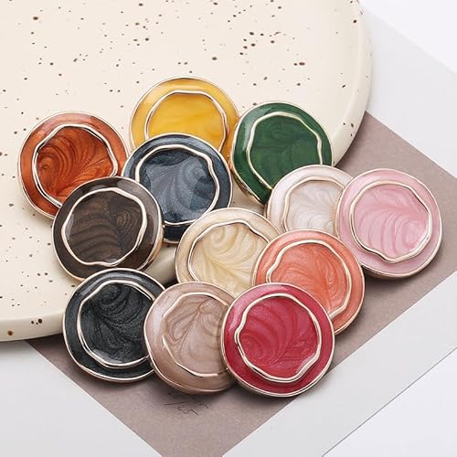 Bunte dekorative Kunststoffknöpfe für Damen, Strickwaren, Strickwaren, Jacken, einzigartige Form, handgenäht, 5 Stück Bunte dekorative Kunststoffknöpfe für Damen, Strickwaren, Strickwaren, Jacken, einzigartige Form, handgenäht, 5 Stück von Alice_Star